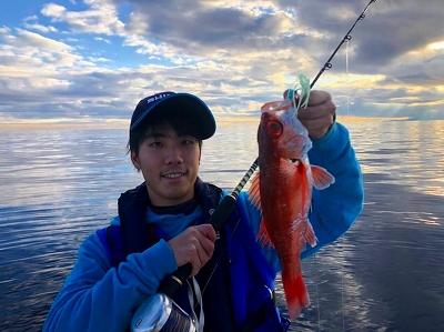 アカムツ　深海魚　マリンライセンスロイヤル　船舶免許　ボート免許　西野さん　深海魚ハンター