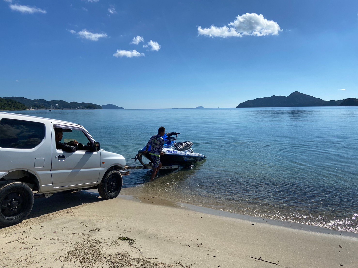 京都　ジェットスキー免許　マリンクラブ海族　船舶免許　教習風景3