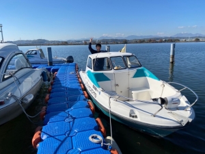 マリンライセンスロイヤル名古屋教室 実技会場 ボート免許