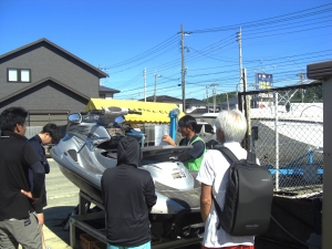 ジェットスキー免許壱岐　水上バイク免許壱岐　特殊小型船舶免許壱岐　マリンライセンスロイヤル福岡　筒城浜ふれあいセンター