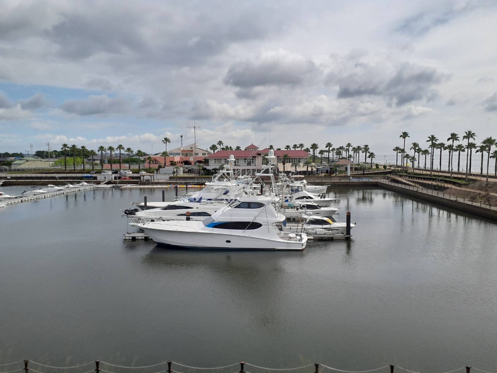 マリーナ河芸の風景